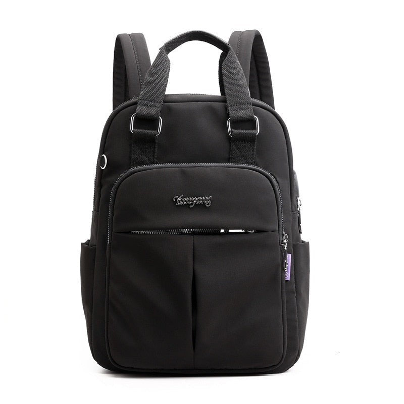 Water-resistant anti-theft backpack with a USB charging port - product photo 4