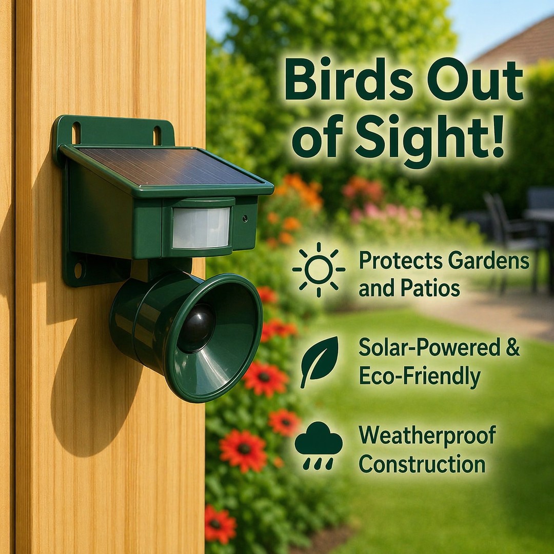 Solar motion-activated bird deterrent - product photo 3