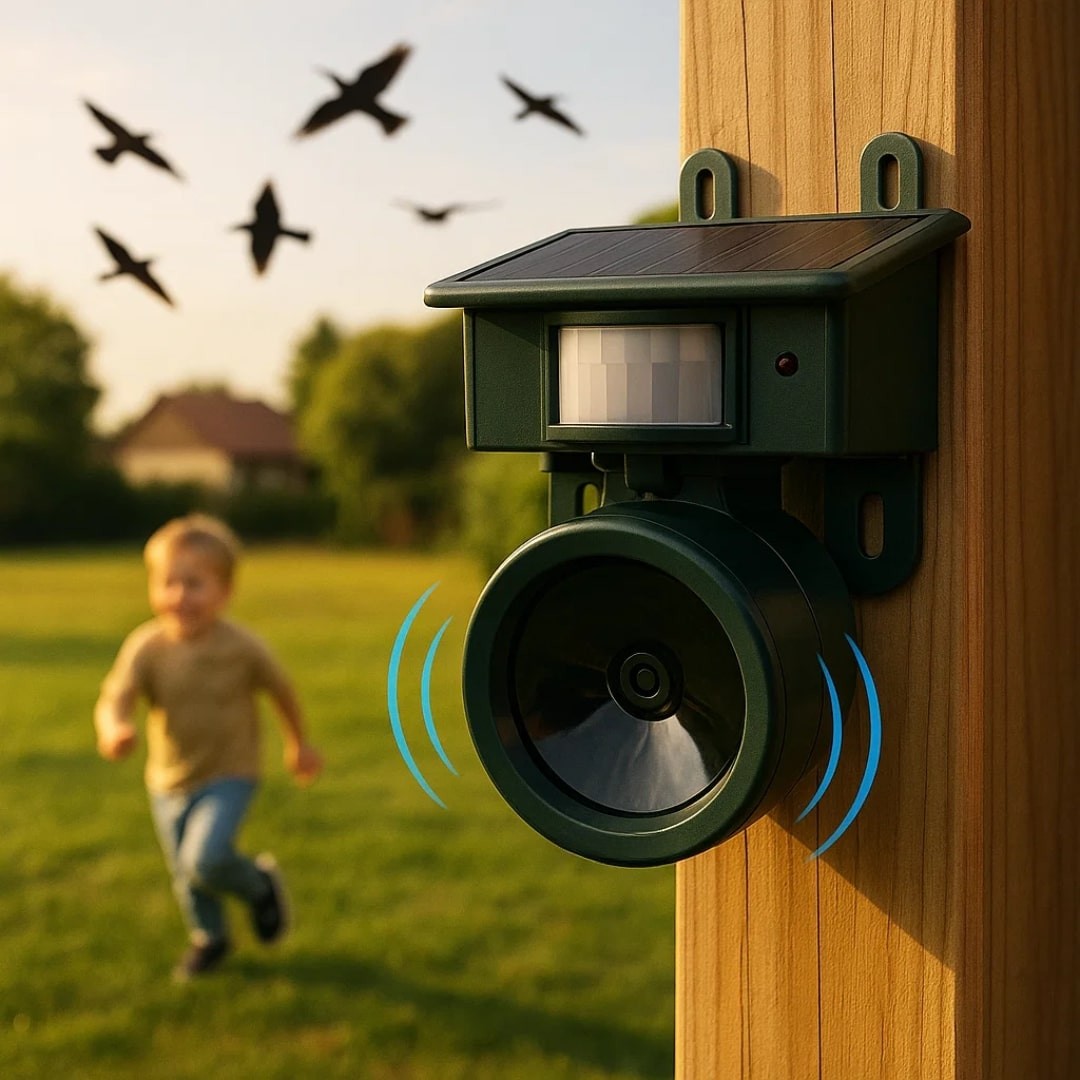 Solar motion-activated bird deterrent - product photo 4