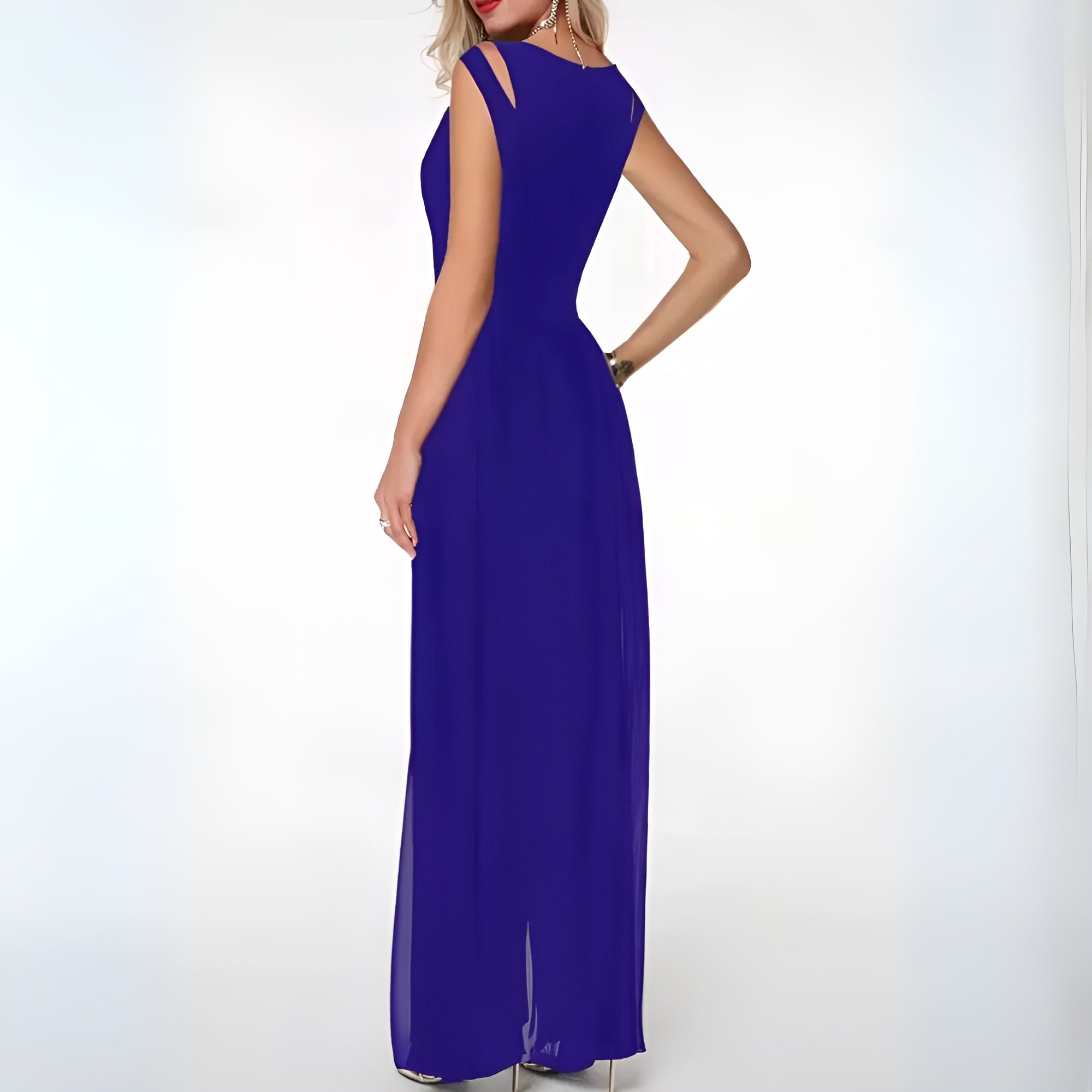 Zelia | Women's Sheer Overlay Wide-Leg Outfit