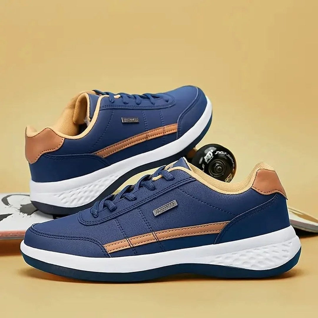 Man wearing the Lars men's shoes, 10 view