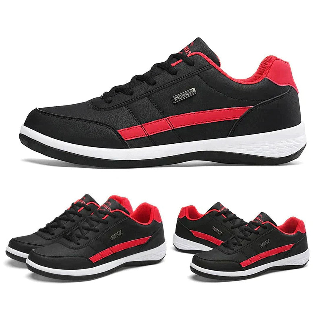 Man wearing the Lars men's shoes, model view