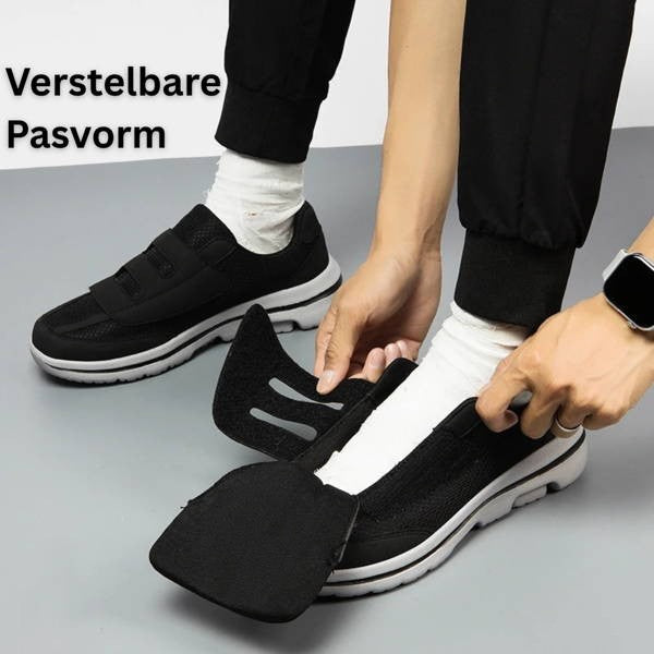 Adjustable wide-fit shoes with straps - product photo 2