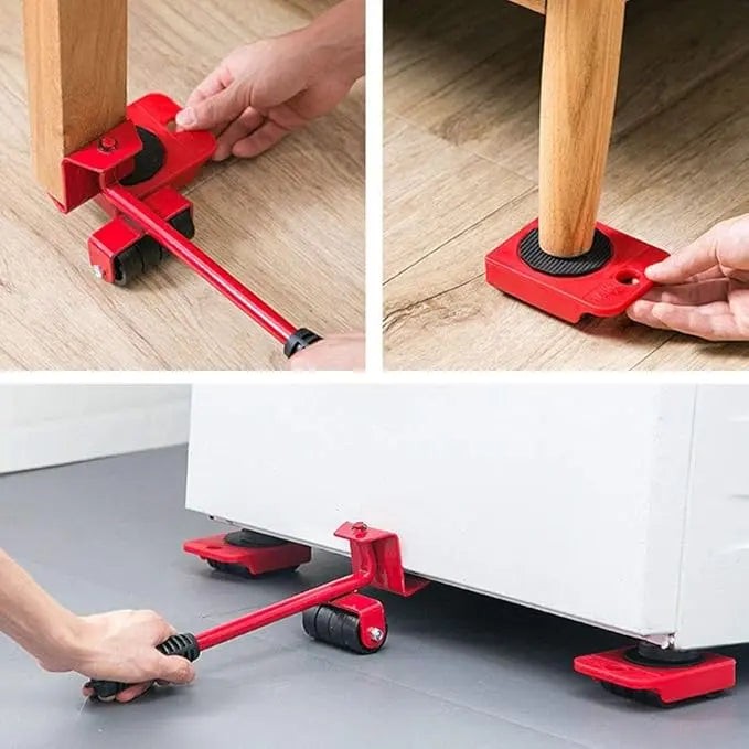 Heavy-duty furniture lifter lever and gliders - product photo 10