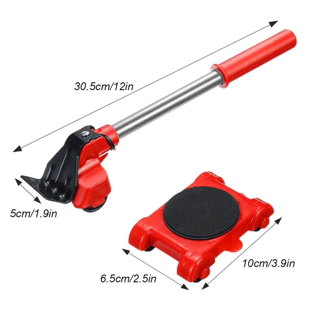 Heavy-duty furniture lifter lever and gliders - product photo 7