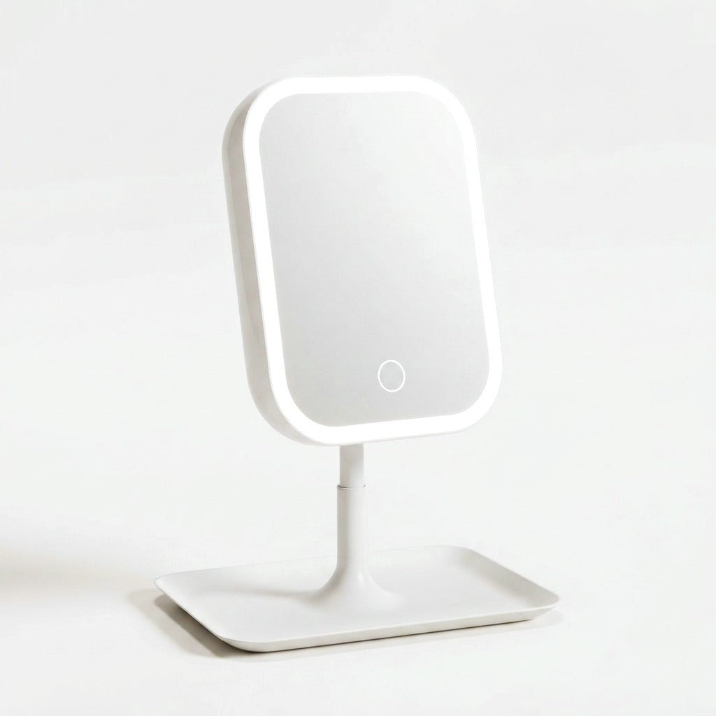 Cordless LED vanity mirror with touch dimmer - product photo 11