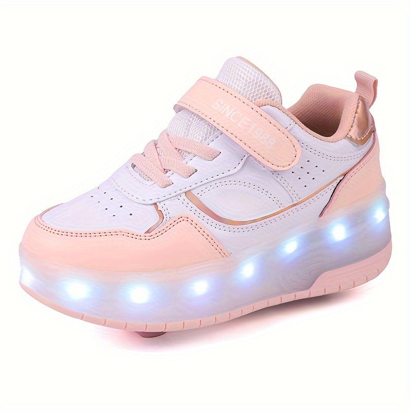 LED roller sneaker with removable wheels - product photo 12