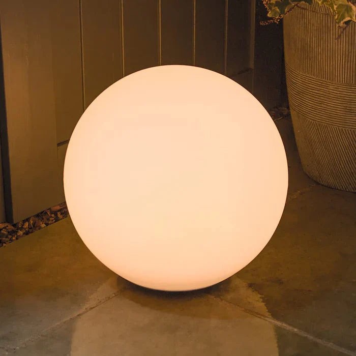 Rechargeable LED garden globe light - product photo 6