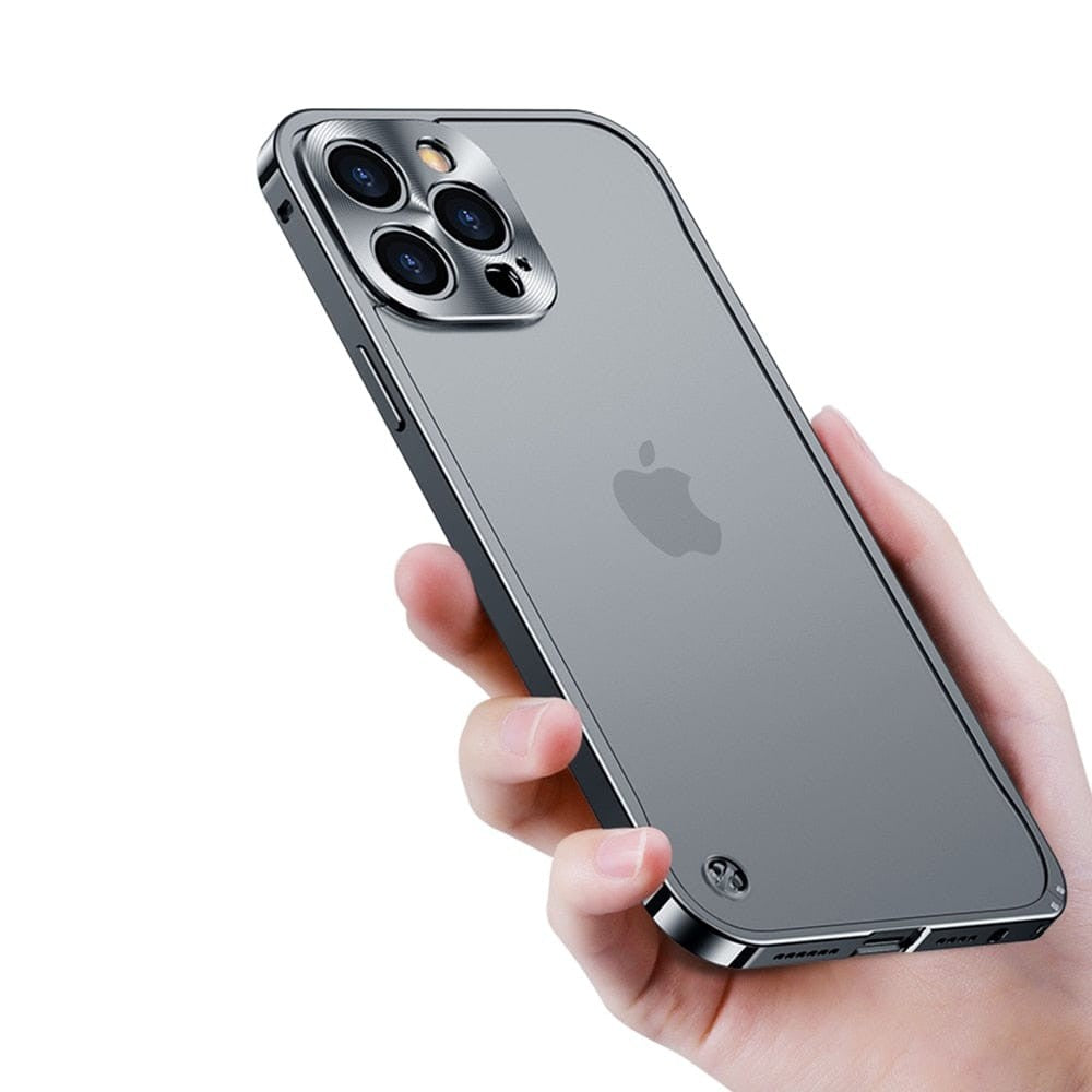 Cnc machined aluminium phone case - product photo 1