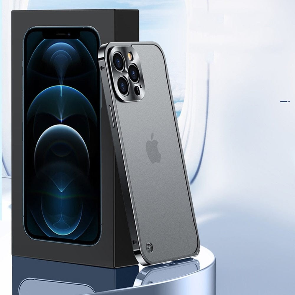 Cnc machined aluminium phone case - product photo 2