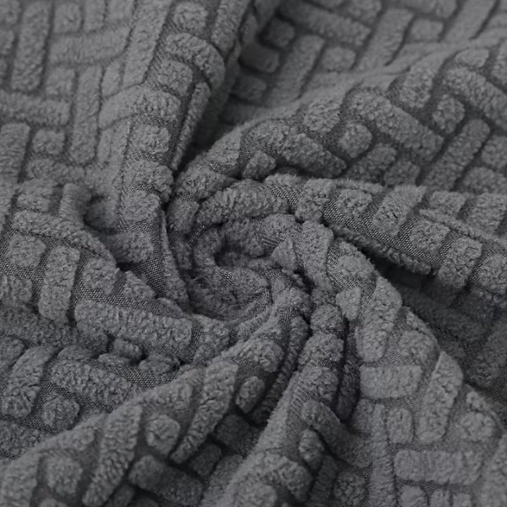 Stretch jacquard water-repellent dining chair cover - product photo 6