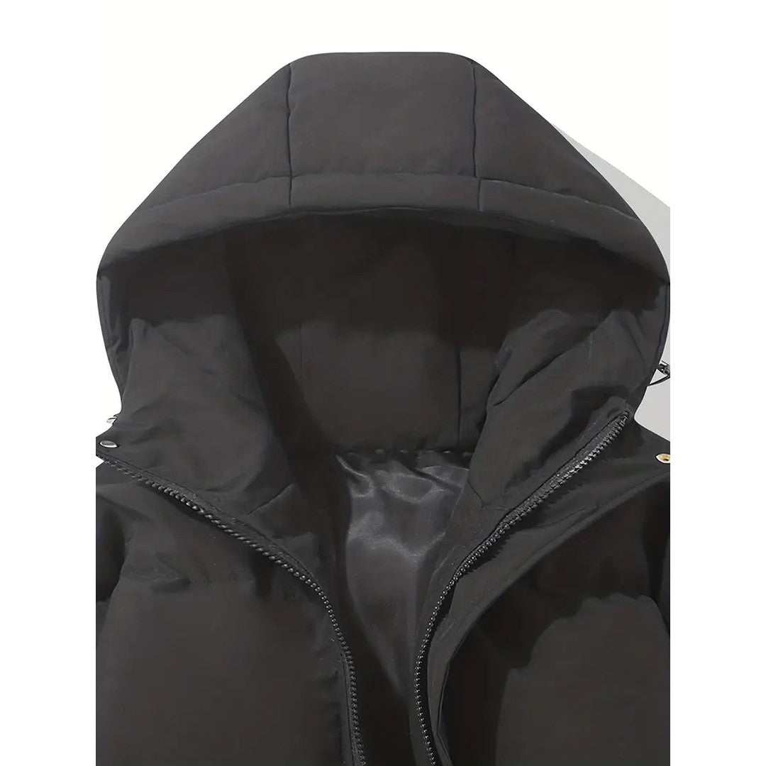 Woman wearing the Margot women's jacket, flatlay view