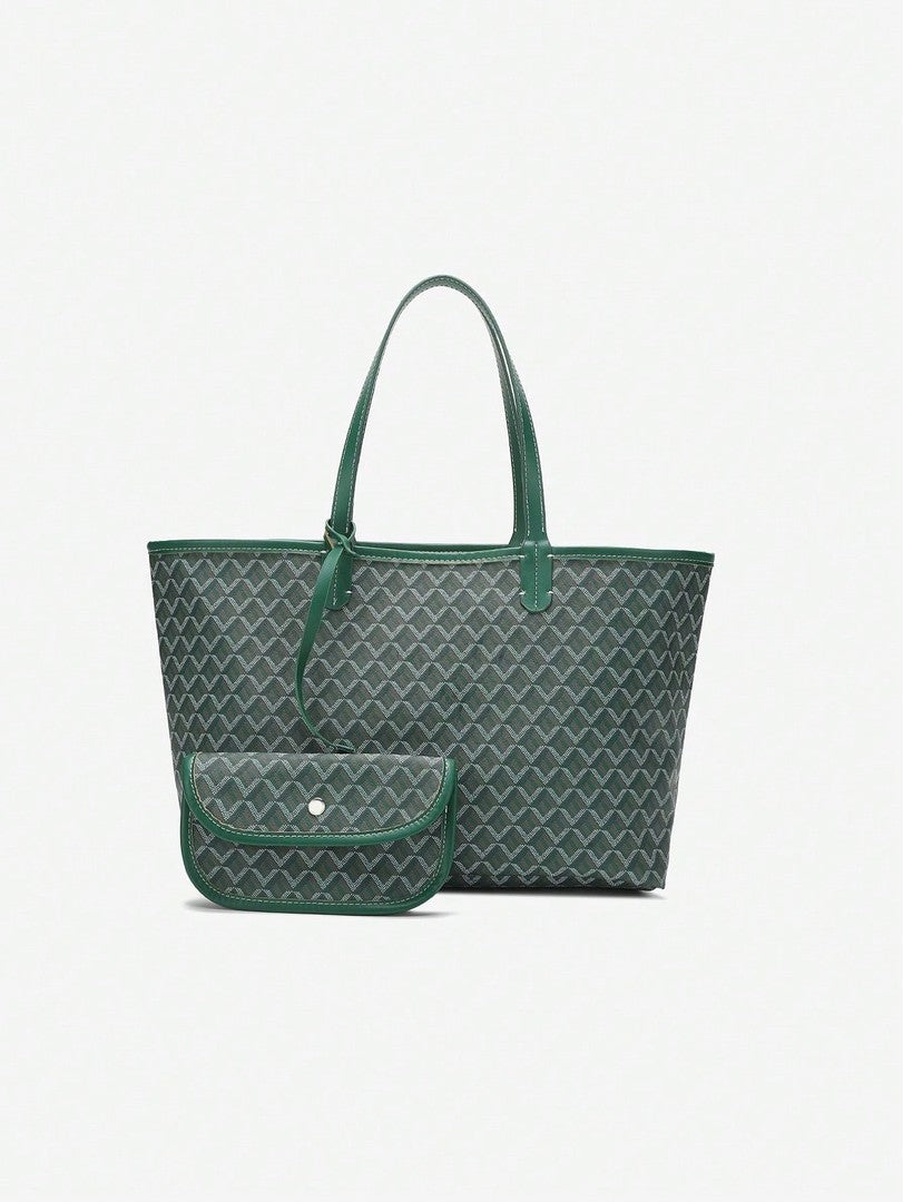 Women's shoulder tote bag - product photo 13