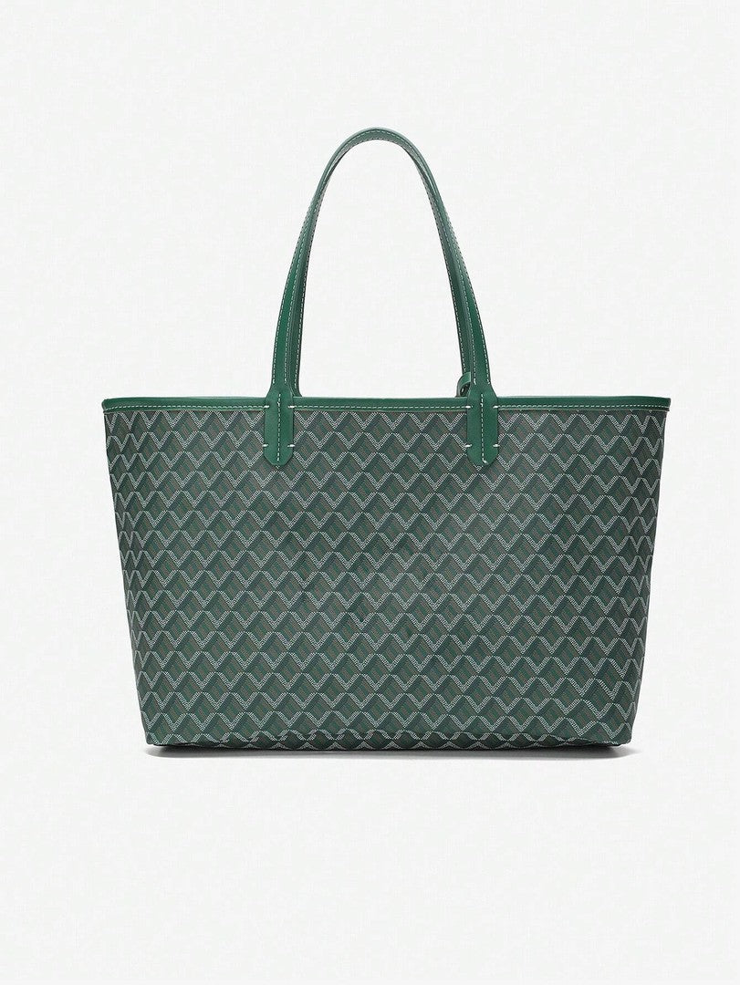 Women's shoulder tote bag - product photo 3