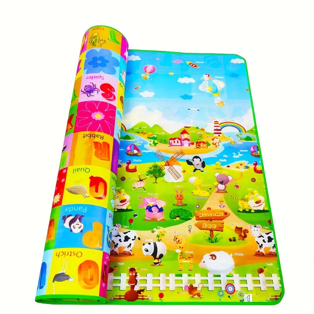 Double-sided foam baby play mat - product photo 11