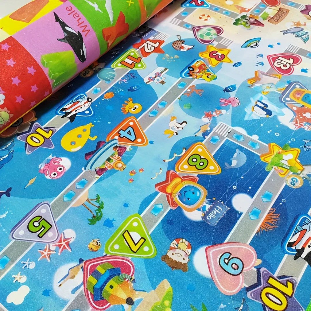 Double-sided foam baby play mat - product photo 7