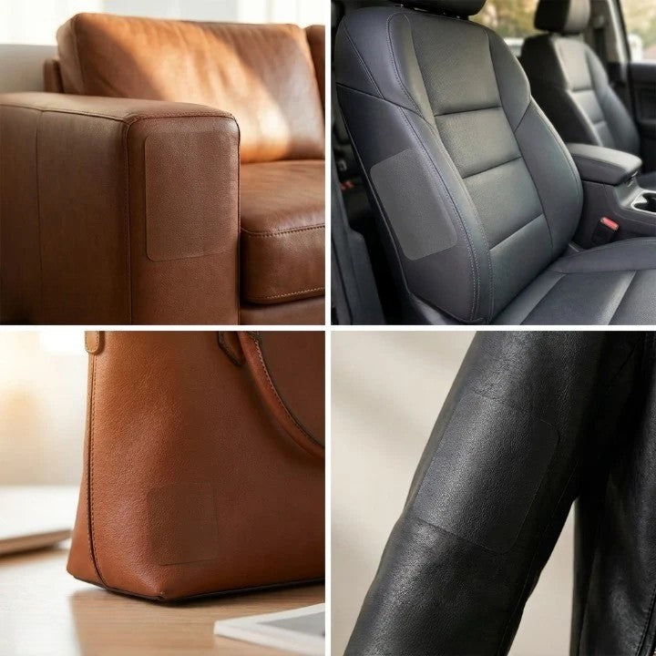 Self-adhesive trimmable leather repair patch - product photo 7