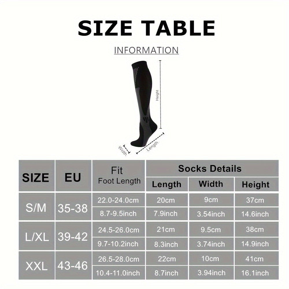 Women's graduated compression sports socks - product photo 2