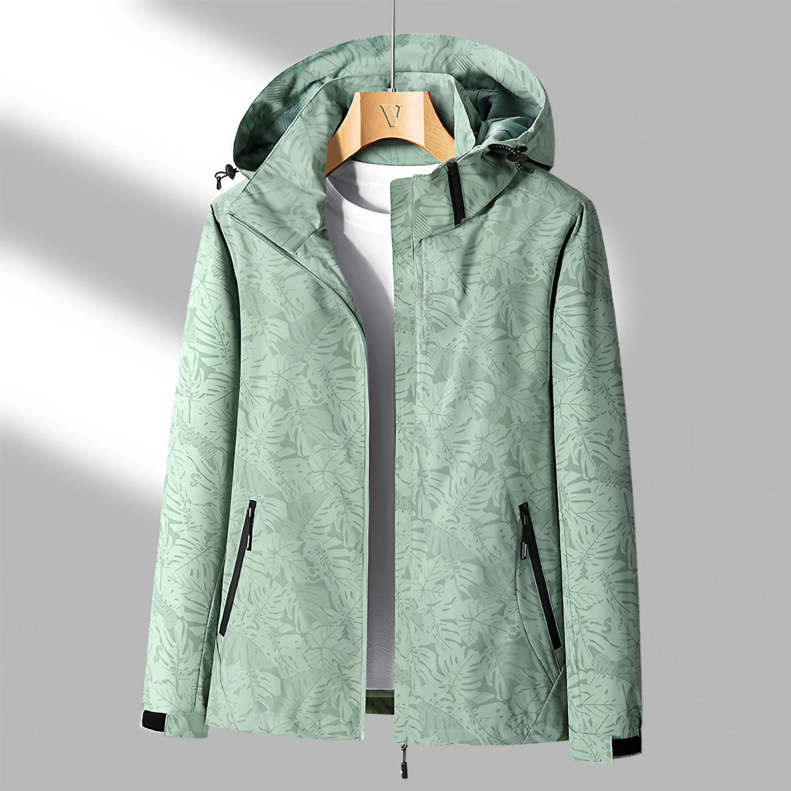 Elowen | Women's Hooded Waterproof Zip-Up Lightweight Jacket