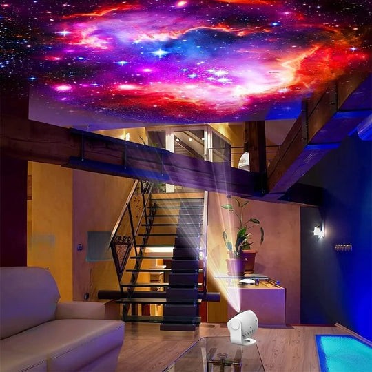 Galaxy projector night light with HD discs - product photo 4