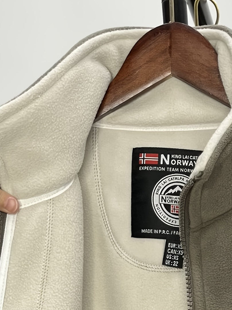 Men's windproof fleece jacket - product photo 11