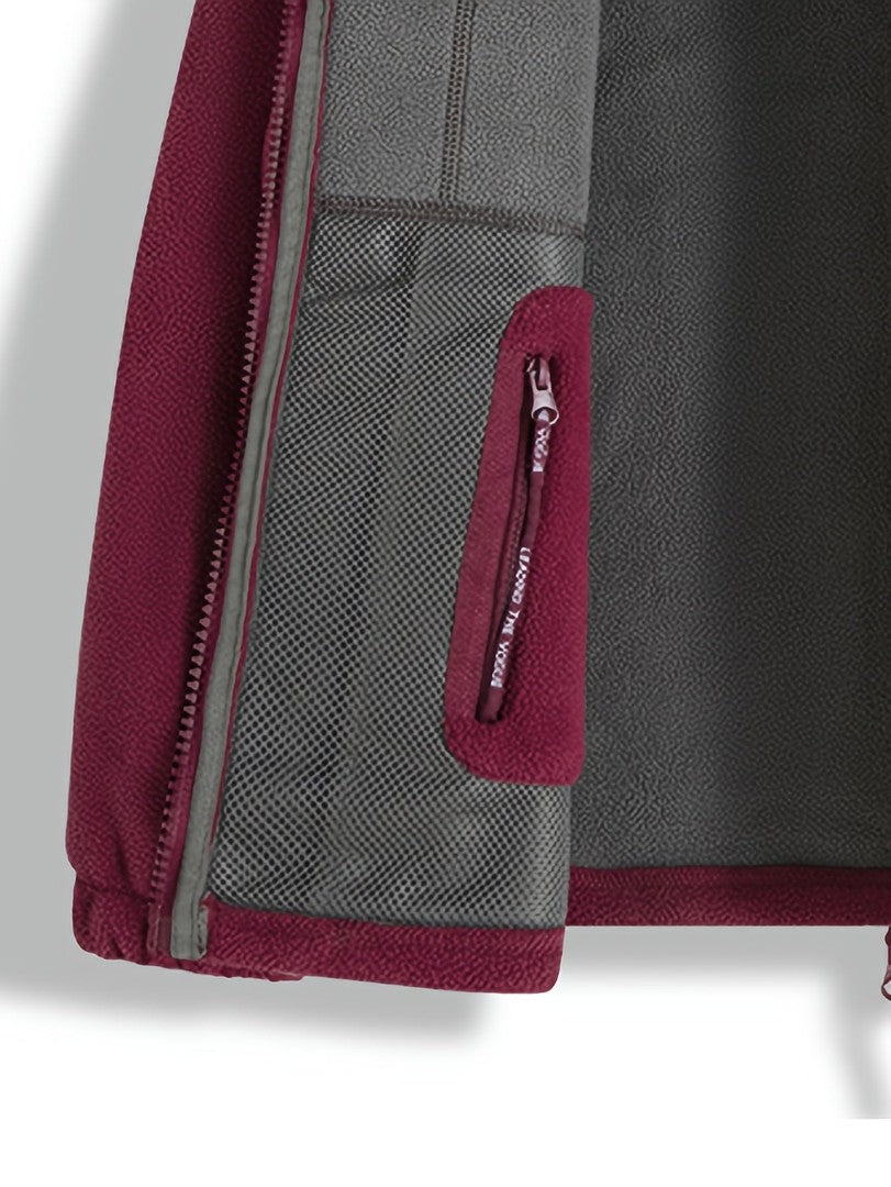 Men's windproof fleece jacket - product photo 6