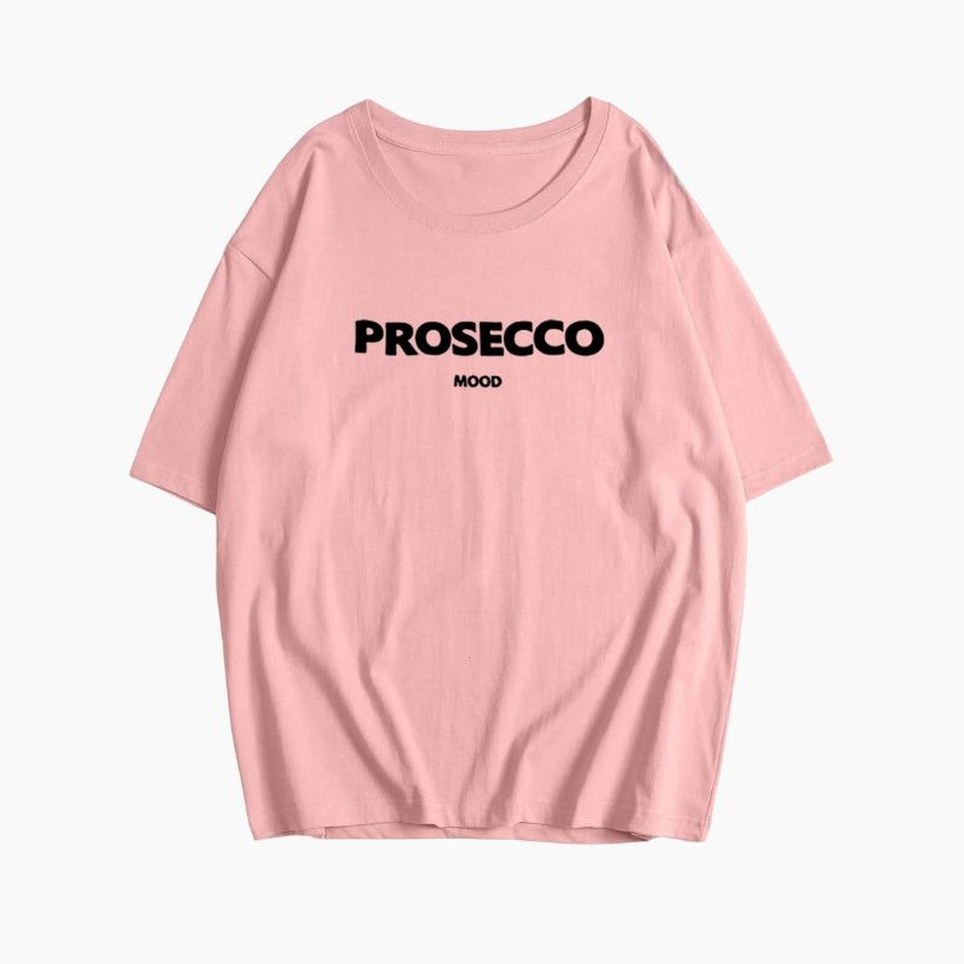 Woman wearing the Nova women's t-shirt, 12 view