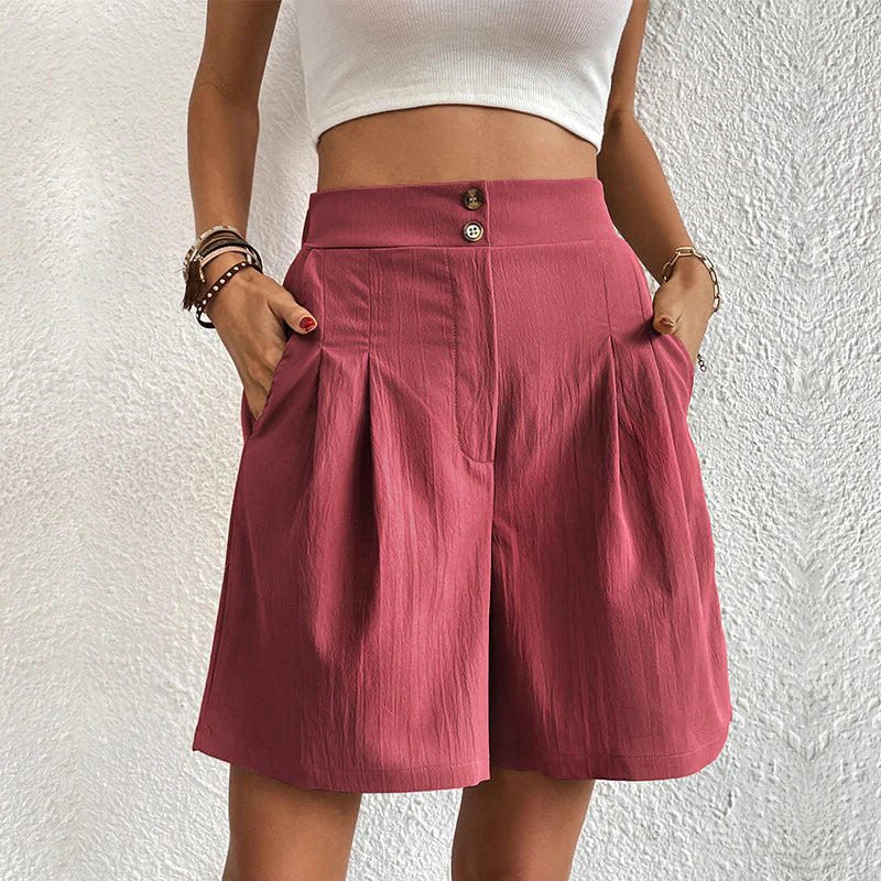 Quinn | Women's High-Rise Bermuda Shorts