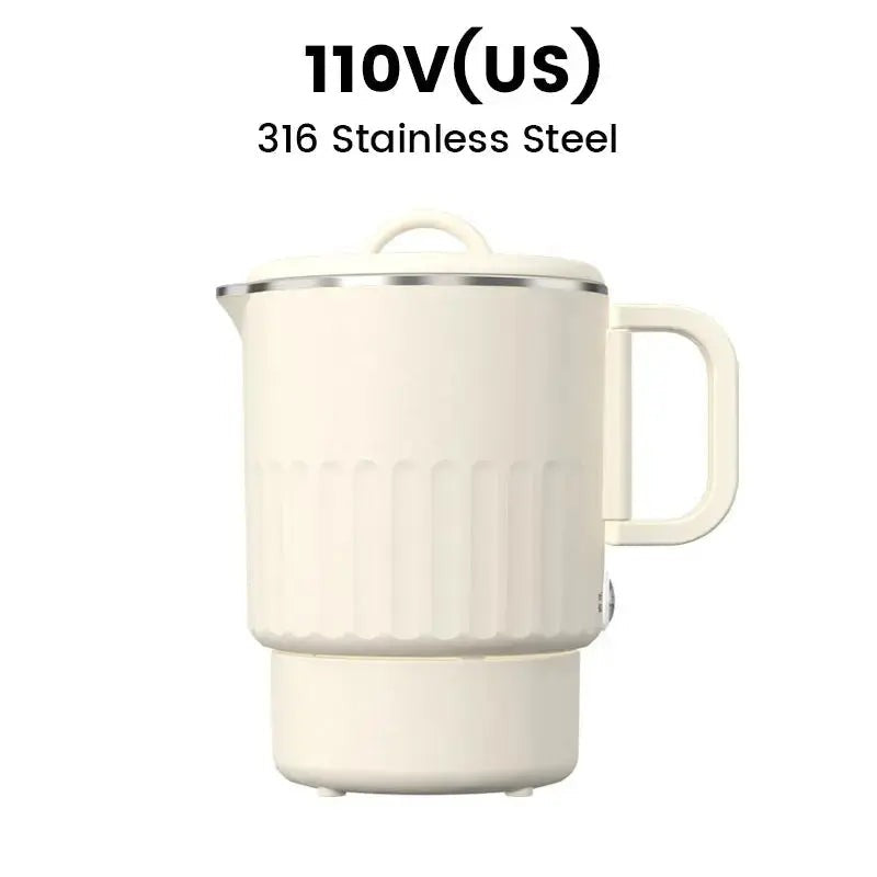 Collapsible electric travel kettle in stainless steel - product photo 13