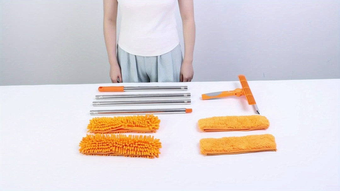 Telescopic window cleaner with squeegee - product photo 10