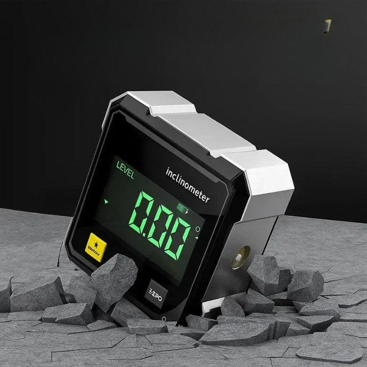 Digital laser angle gauge with magnetic base - product photo 8