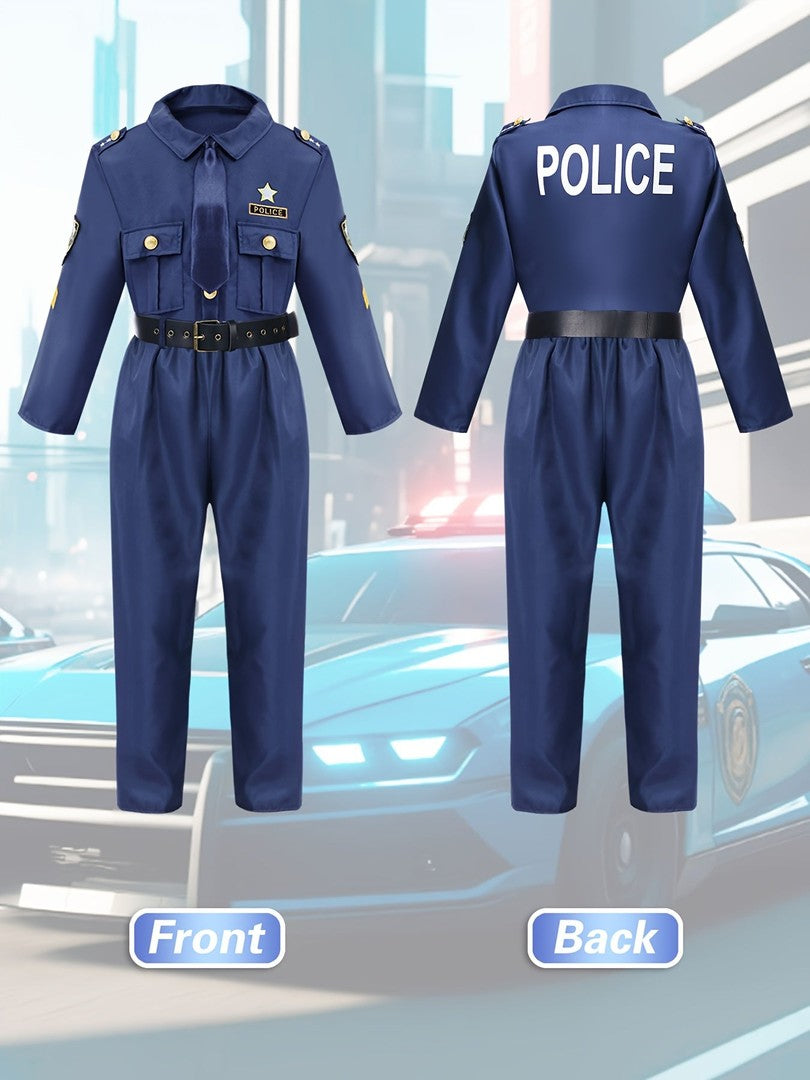 Kids' police costume dress-up set - product photo 5