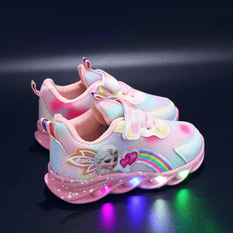 Glitter LED sneaker with motion-activated lights - product photo 10