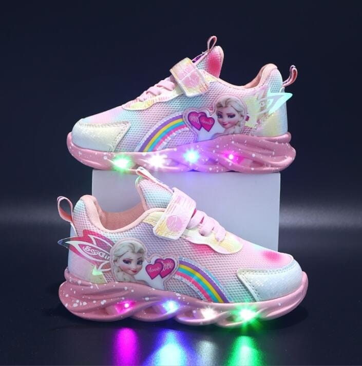 Glitter LED sneaker with motion-activated lights - product photo 11