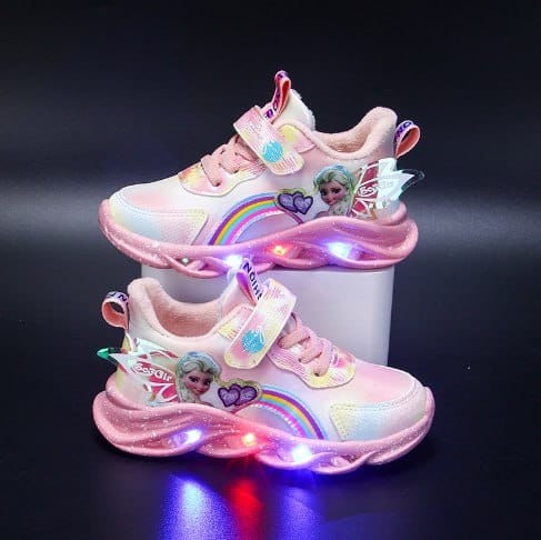 Glitter LED sneaker with motion-activated lights - product photo 5