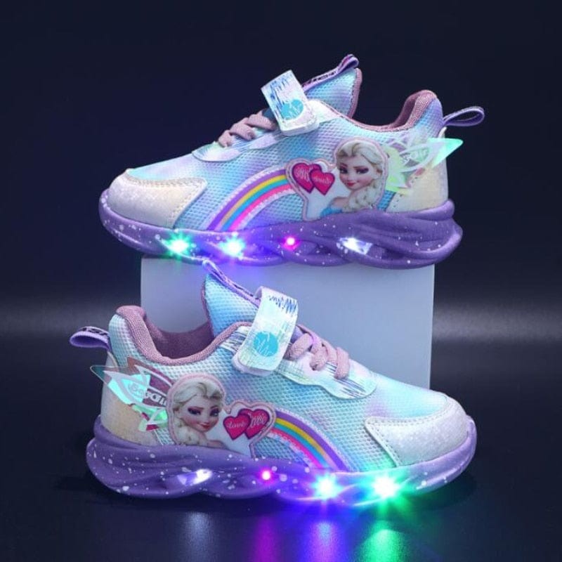 Glitter LED sneaker with motion-activated lights - product photo 7