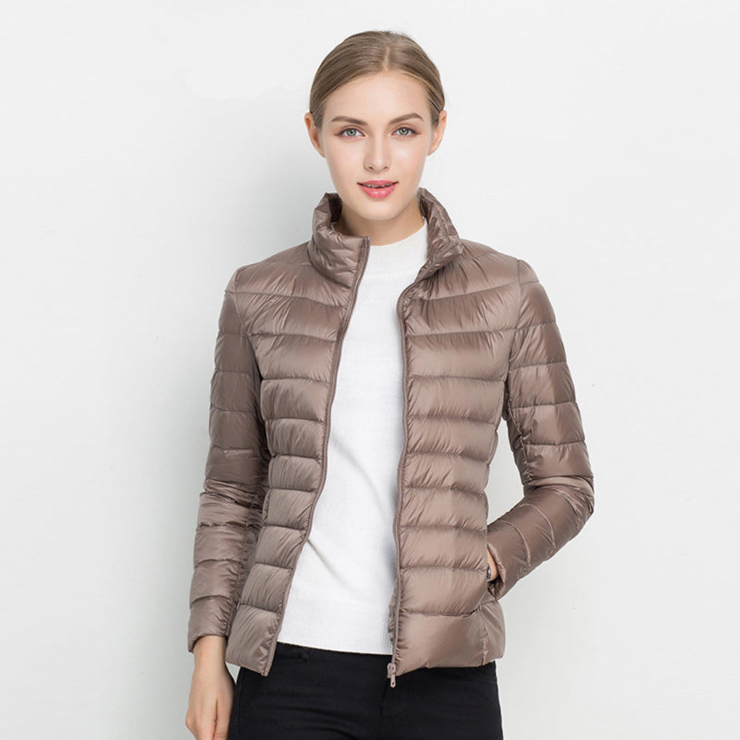 Chloe | Women's Lightweight Quilted Zip-Up Puffer Jacket