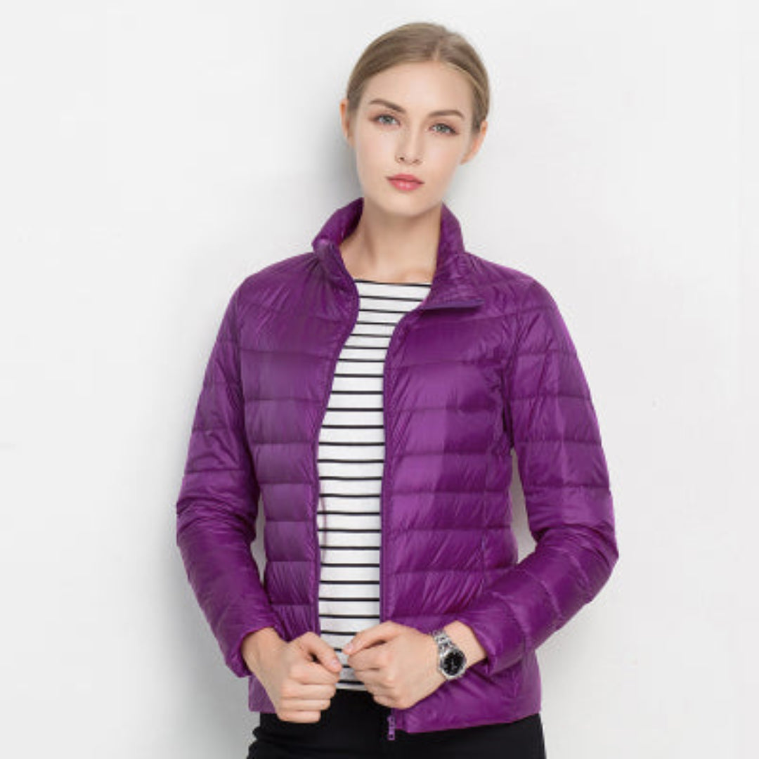 Chloe | Women's Lightweight Quilted Zip-Up Puffer Jacket