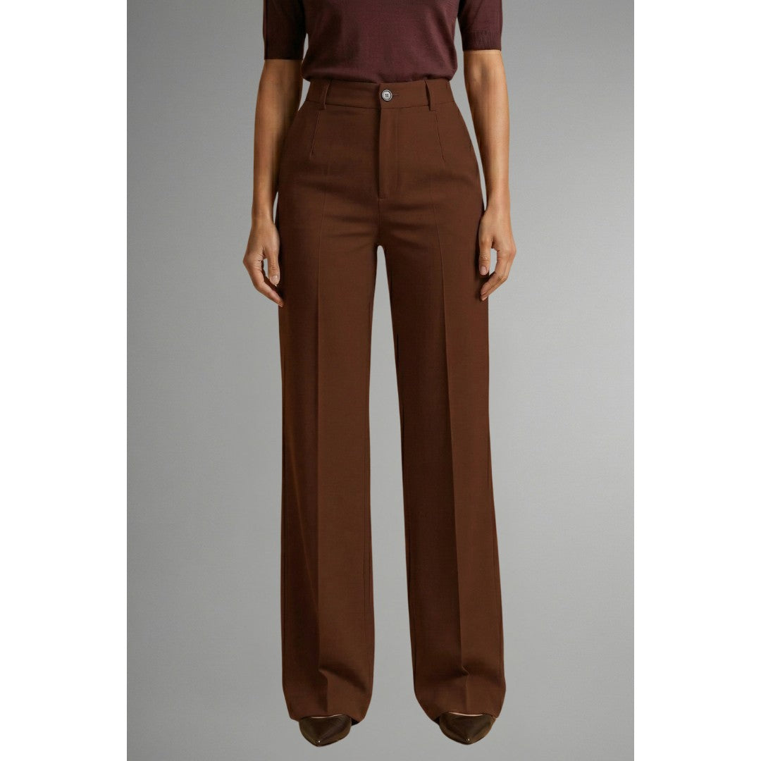 Woman wearing the Rafaela women's straight-leg pants, 13 view