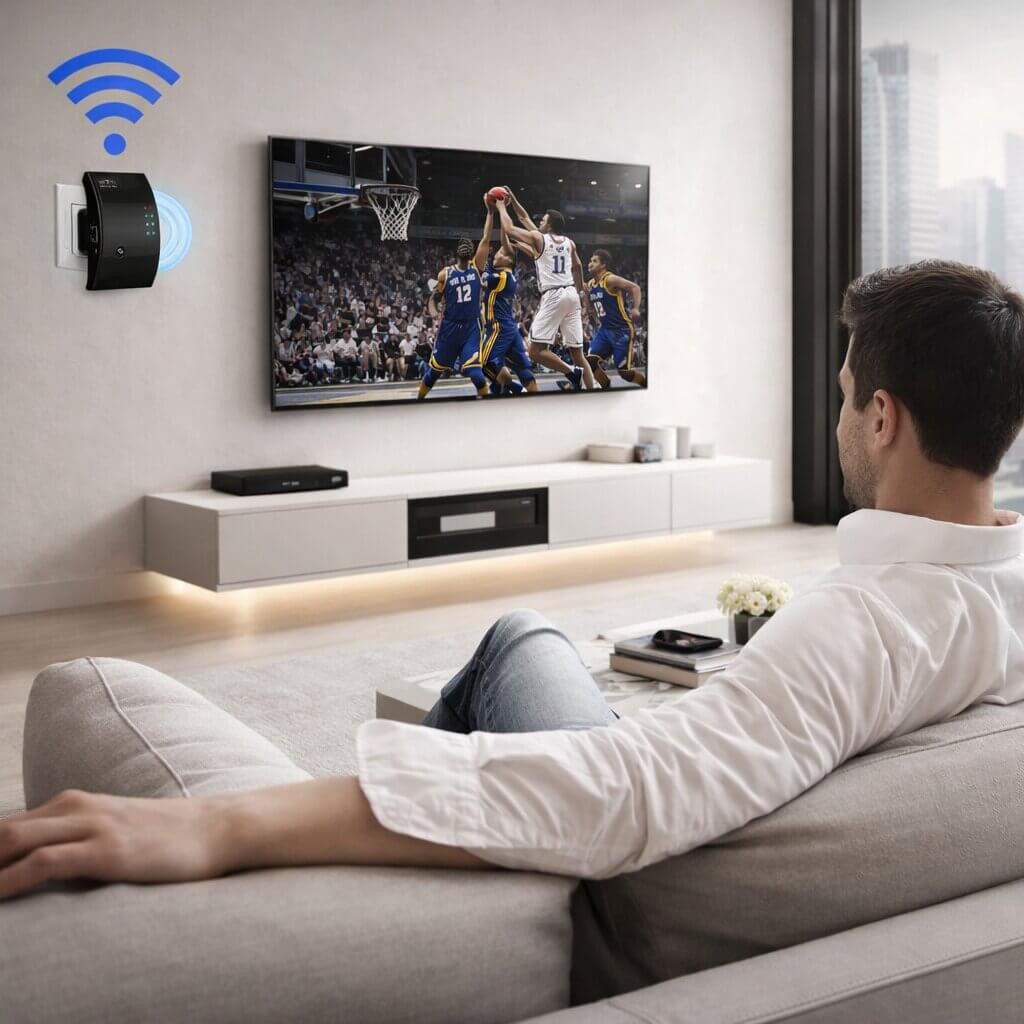 Plug-in Wi-Fi range extender - product photo 5