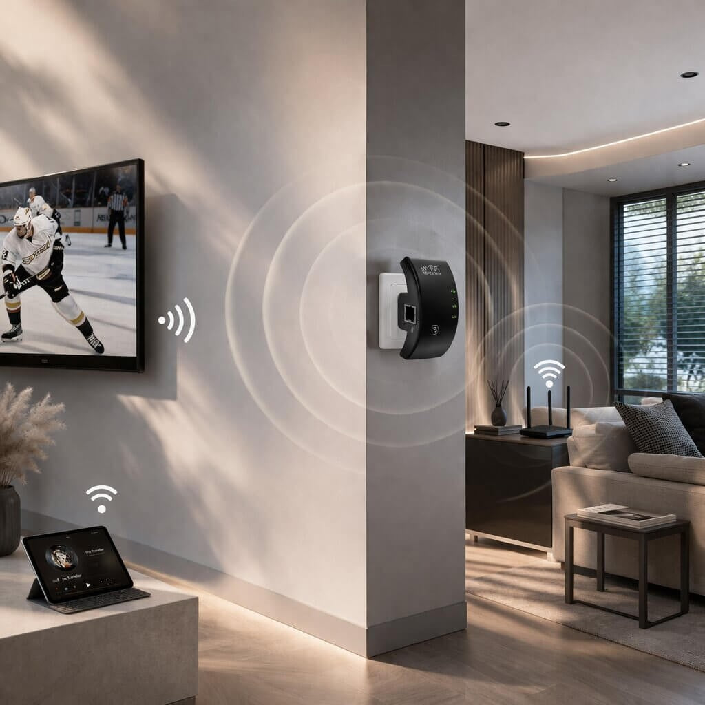 Plug-in Wi-Fi range extender - product photo 9