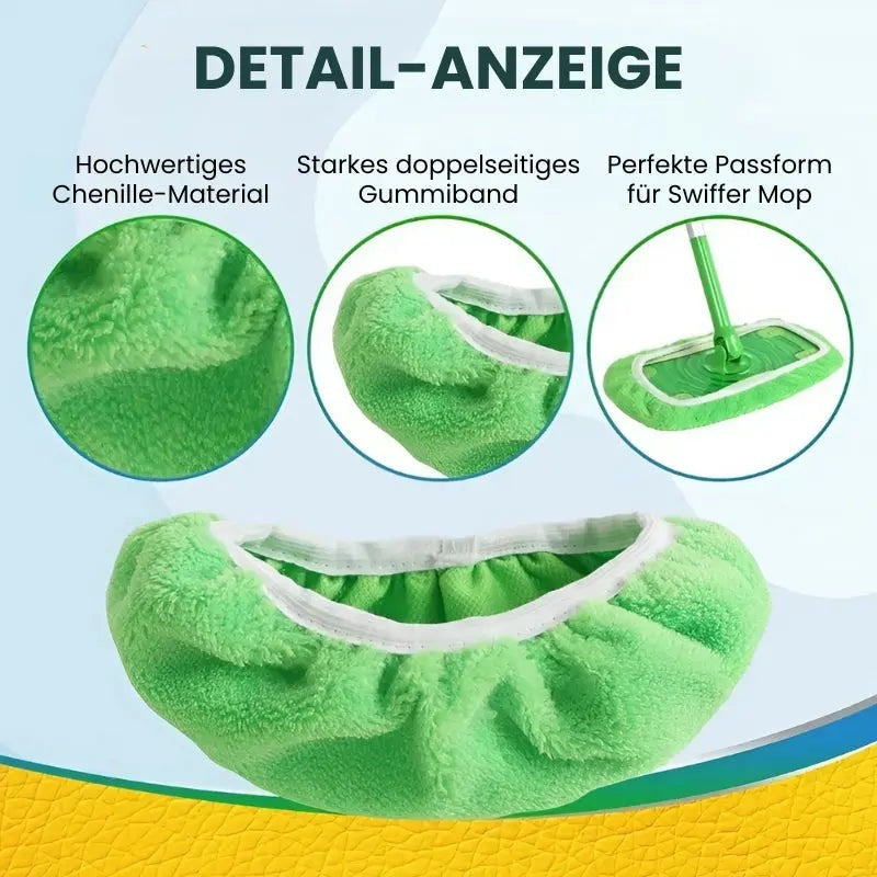 Reusable washable flat mop pads - product photo 3