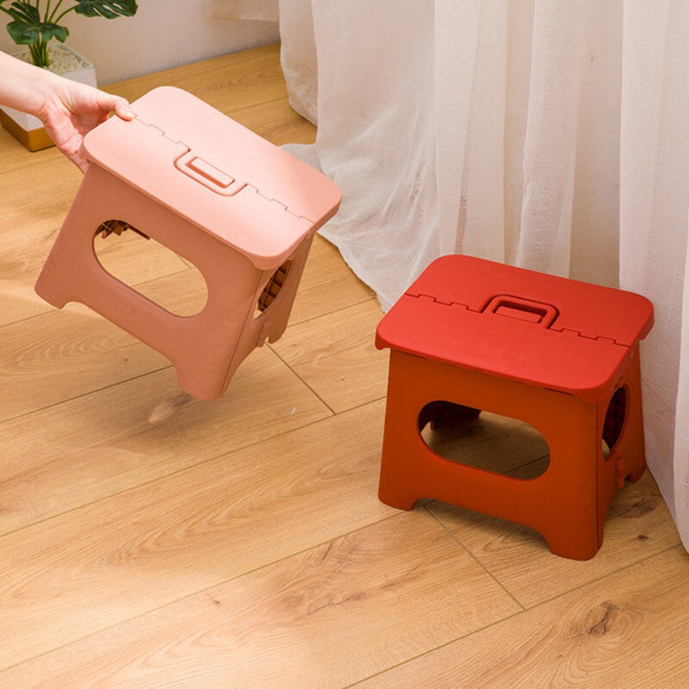 Folding step stool with carry handle - product photo 3