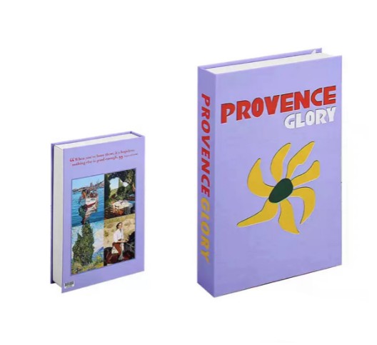 Decorative book-shaped storage boxes - product photo 20
