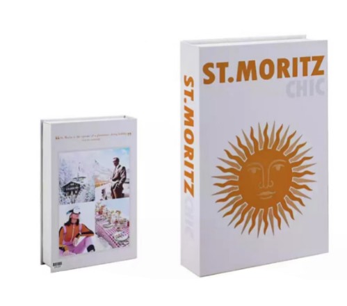 Decorative book-shaped storage boxes - product photo 6