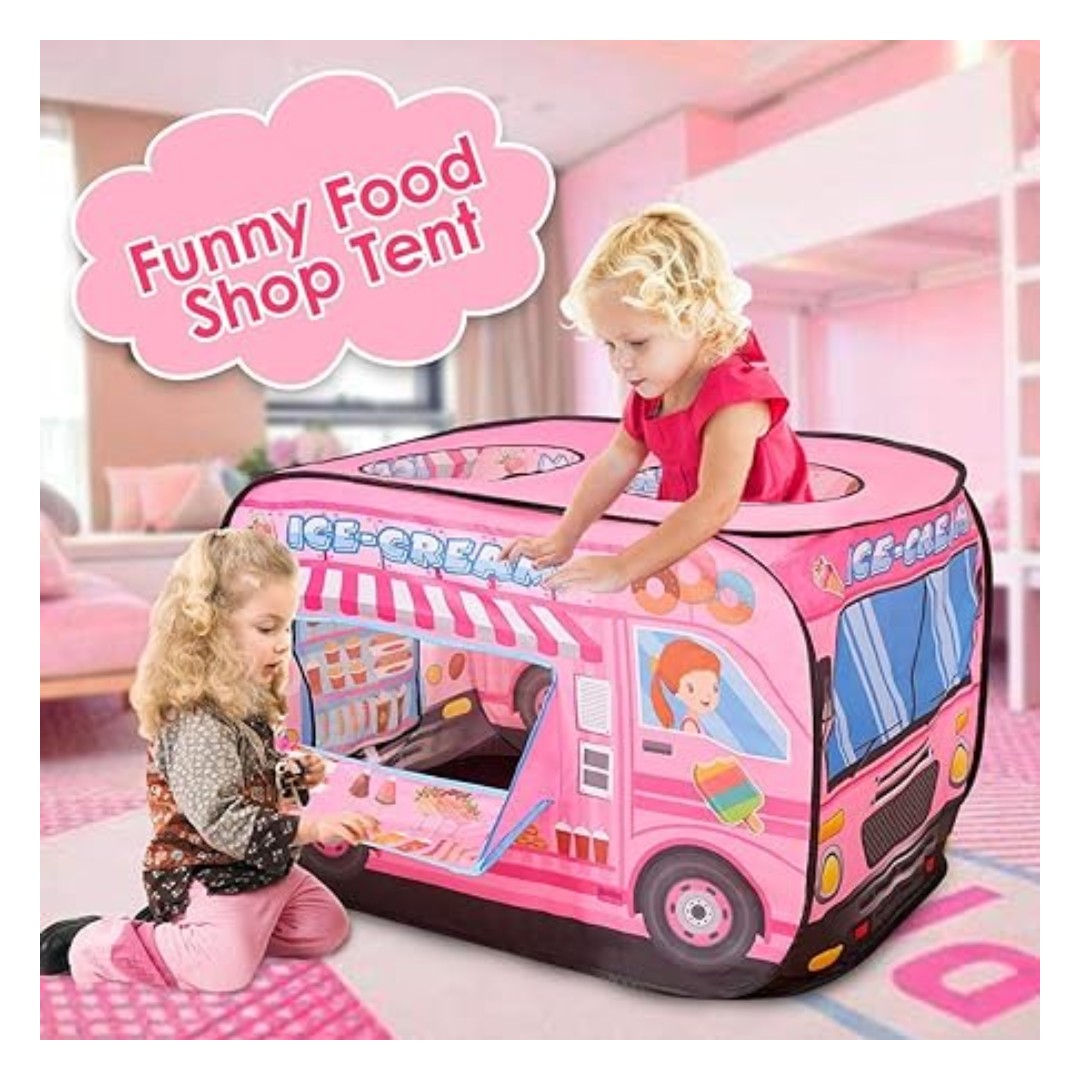 Pop-up vehicle play tent for children - product photo 5
