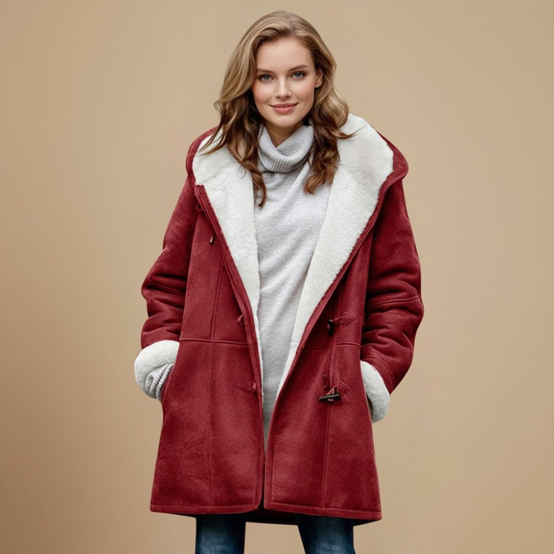 Woman wearing the Sabine women's jacket, 7 view