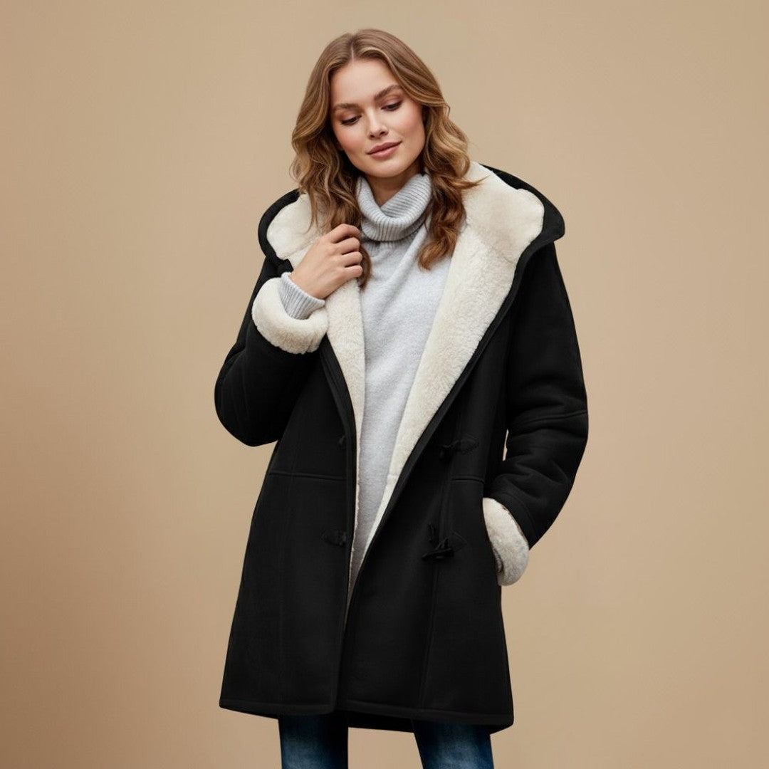 Woman wearing the Sabine women's jacket, 9 view