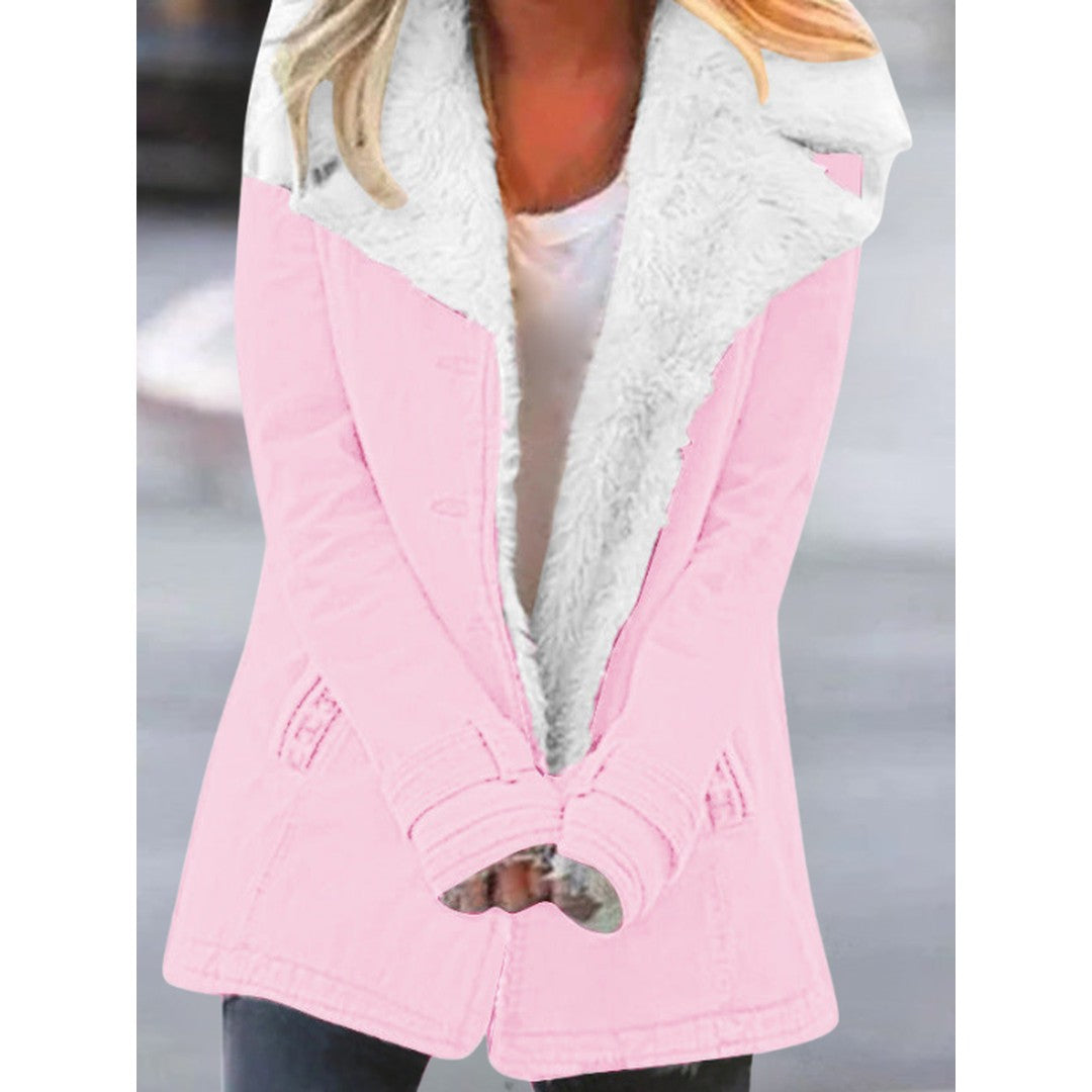 Woman wearing the Scarlett women's jacket, 9 view
