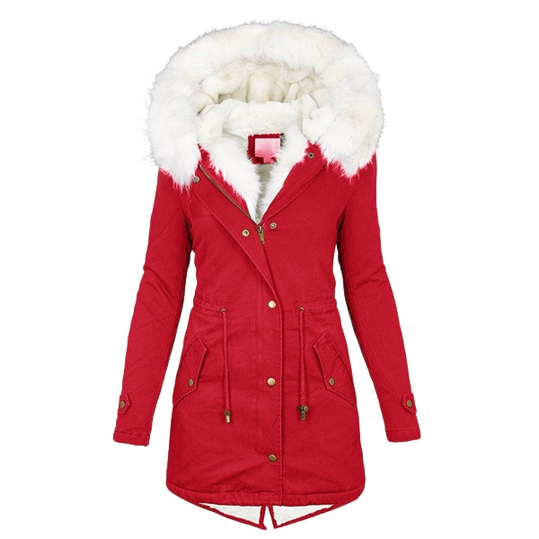 Woman wearing the Selene women's long-sleeve jacket, 8 view